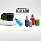 PET Plastic Skin Care Cosmetic Sets